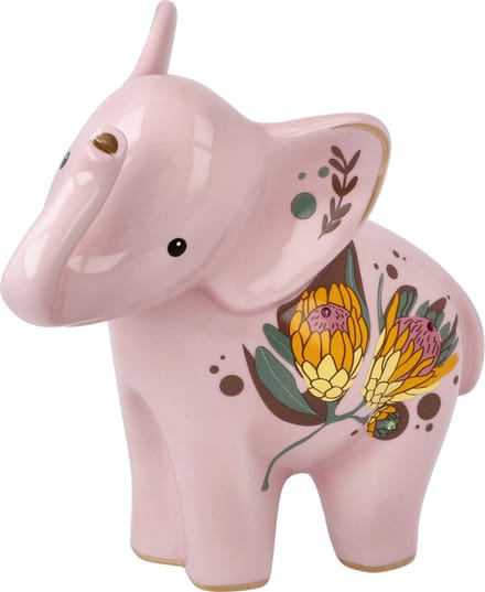 Goebel - Elephant | Decoratief beeld / figuur Wanjala | Porselein - 15cm - olifant
