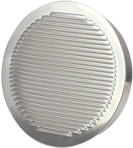 Ventilatierooster rond 200mm aluminium - EL-A-R200 ALU
