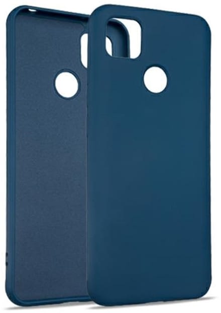 Beline Silicone Serie - Siliconen Hoesje - Xiaomi Redmi 9C - Niebieskie - Mat