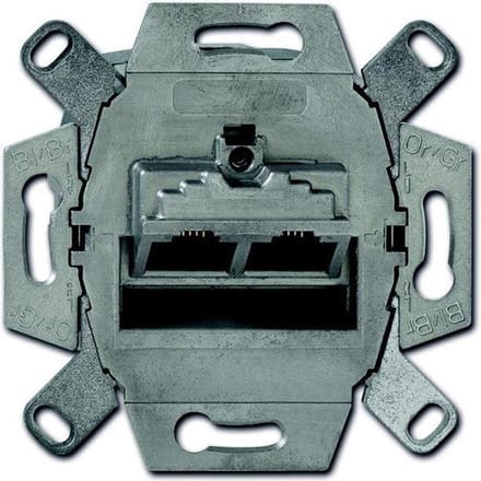 ABB Busch-Jaeger Datacontactdoos Aderpaar - 2CKA000230A0411 - E33R3