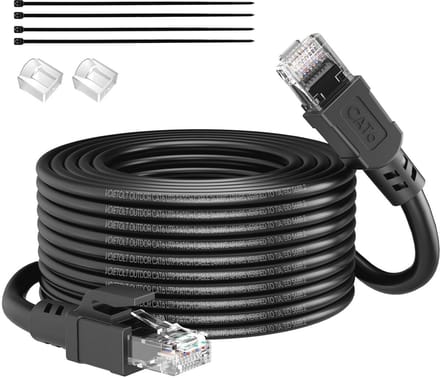 Ethernetkabel CAT6 30M Waterdicht voor Buiten gebruik