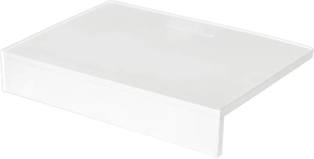Tampermat Hoek - Groot - Wit - Tampingmat – Tamper Mat - Corner – Espressomachine - Barista Essentials