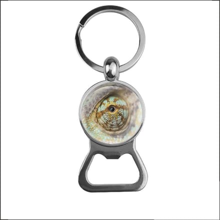 Bieropener Glas - Oog Kameleon