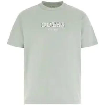 T-shirt Guess Logo Conast Stit