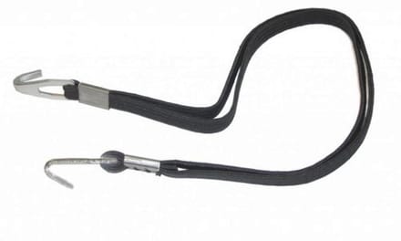 Spanband Zwart 58 x 3 x 3 cm - Stevige Spanriem met Haken