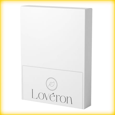 Lovéron - Katoen - Hoeslaken - Tweepersoons - 140x200 cm - Wit