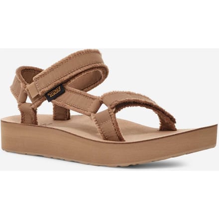 Teva Midform Universal Canvas Dames Beige Sandalen