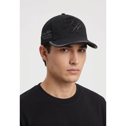 Tommy Hilfiger Script Elevated Cap Black Taglia: OS | Cappelli Outlet | Uomo | Nero
