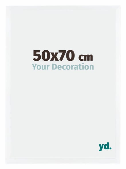 Your Decoration - Fotolijst 50x70 cm - MDF - Wit Mat - Catania