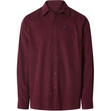 ESMARA MEN Corduroy heren overhemd (Bordeaux, M (39/40))