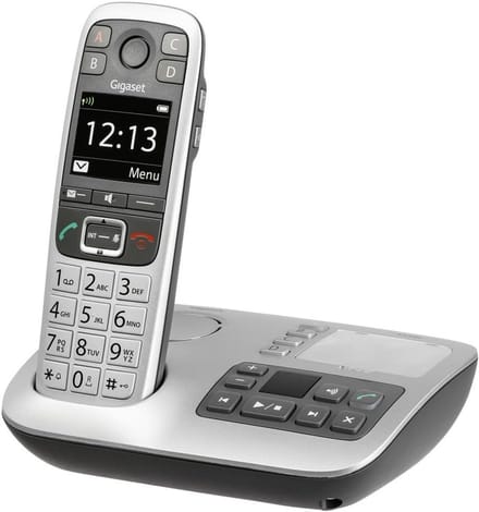 Draadloze DECT Telefoon met Groot Toetsenbord, Noodoproep en Extra Luid Geluid
