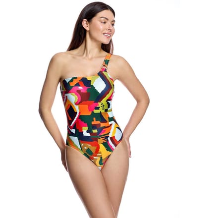Dames Badpak Asymmetrisch Badpak W260111