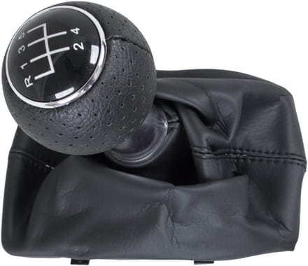 Modecar - Versnellingspookknop - Audi A4 B6/B7 - 5 Versnellingen - Zwart/Chroom