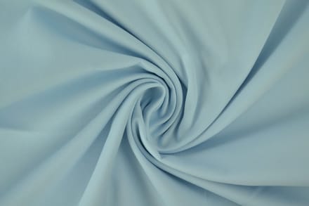 30 meter twill katoen - Baby blauw - 65% katoen - 35% polyester