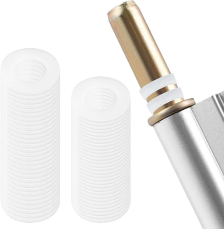 Ronte - Nylon Sluitringen voor Deurscharnieren - Set van 60 - Wit