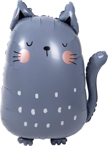 Folieballon - Vorm - Kat - 49 x 69 cm