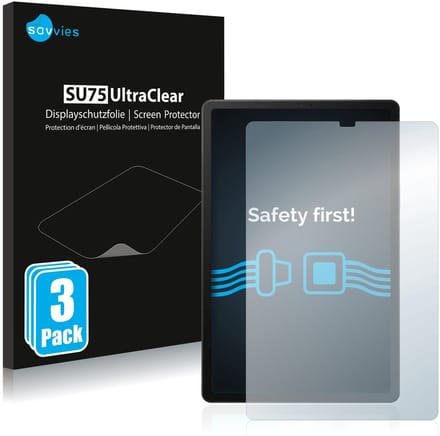 Savvies - Screenprotector voor Samsung Galaxy Tab S5e WiFi 2019 - Folie Beschermfolie transparant 3 Stuks