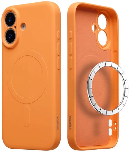 Cityhoesje - Backcover hoesje - MagSafe - iPhone 17 â“ Oranje