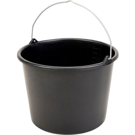 Emmer Cleaninq 12 liter zwart 2stuks