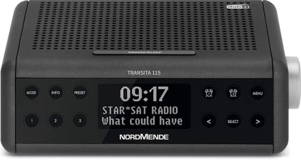 Nordmende Transita 115 Digitale Wekkerradio – DAB+/FM