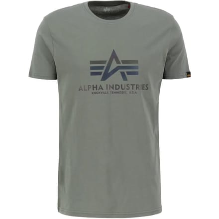 Reflecterend regenboog T-shirt Alpha Industries Basic