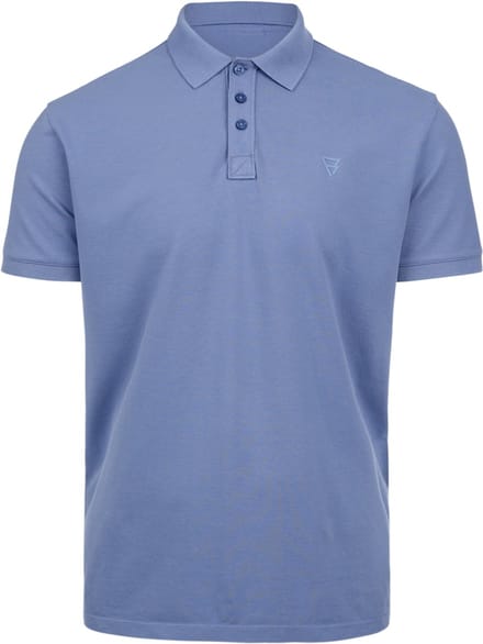 Brunotti - Tavico - Polo Grayblue - Heren - Ademend - Regular Fit - S