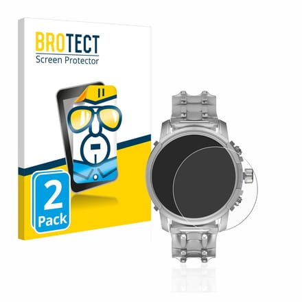 BROTECT - Screenprotector voor Diesel Griffed (45,5 mm) - Folie Beschermfolie transparant 2 Stuks