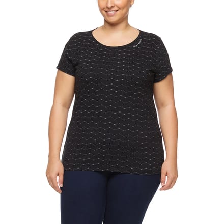 T-shirt dames Ragwear Mint Zig Zag Plus