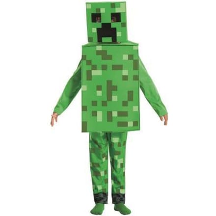 MINECRAFT (MOJANG), Creeper Fancy Aankleden, Maat M (7-8 jaar), Jongens