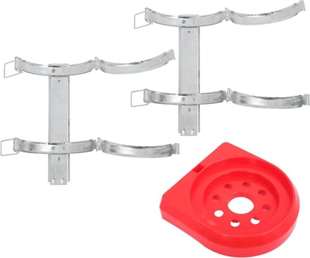 Brandblusser Beugel - Brandblusser Houder - Veilige Opslag - Universeel Passend - 22x21x5 cm - Multi