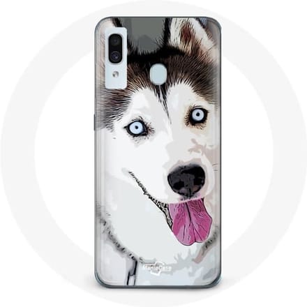Coque - Husky - Samsung Galaxy A30 - Souple - Blanc - Protection blanc