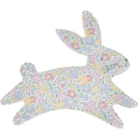 Meri meri x liberty pasen herbruikbaar bord - bunny