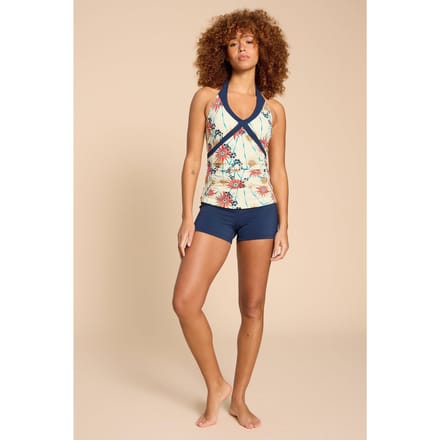 White Stuff Valley Tankini Top Ivory Multi Taglia: 20 | Tankini Outlet | Donna | Bianco