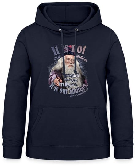 Harry Potter Albus Dumbledore Citaten Hoodie Dames