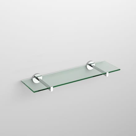 Clou - Flat Planchet 45cm, Chroom En Helder Glas