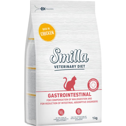 1kg Smilla Veterinary Diet Gastrointestinal Chicken droogvoer voor katten