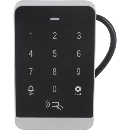 Deur Toegangscontrole Toetsenbord NFC Vertraging Instelling Normaal Open Sleutelloze Toegang Wachtwoord Toetsenbord gray
