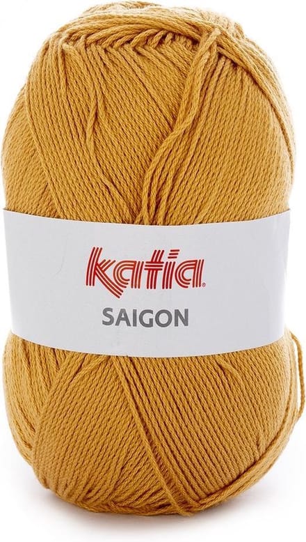 Katia Saigon - 36 mosterdgeel - Acryl Garen