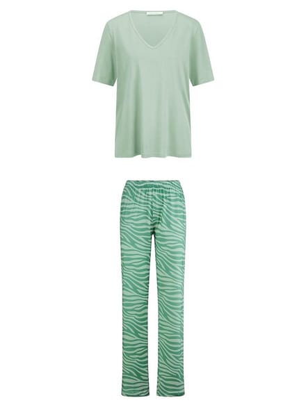 Pyjama Van Hautnah groen