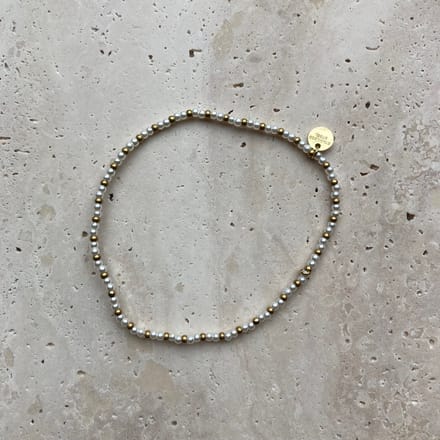 Bijoutheek Armband (Sieraad) Parels Balls Goud
