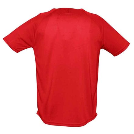 SOLS Heren Sportief Raglan T-shirt (Rood)