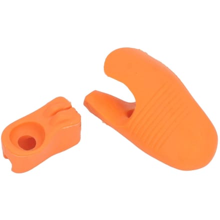 Correcteur de poignée d'arc de violon en Silicone souple et réutilisable, 2 pièces, aide pédagogique orange