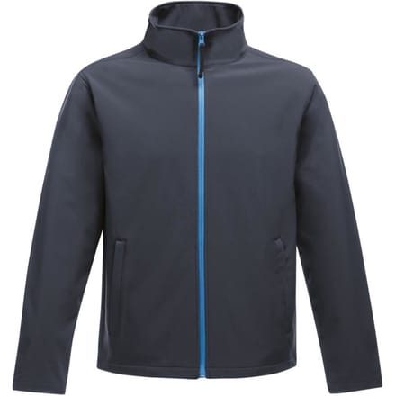 Regatta Opmerkelijk Heren Ablaze Afdrukbaar Soft Shell-jasje (Marine / Frans Blauw)