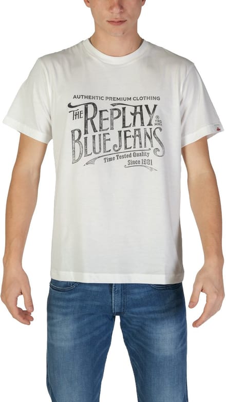 Blue Jeans Graphic Tee - White Shirts