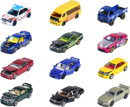 Majorette Japan Series Die-Cast Auto's Bonus Pack, 5st.