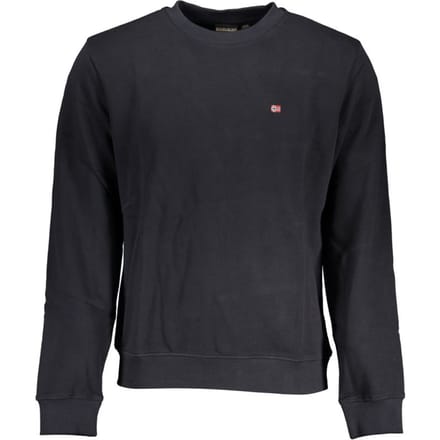 Regular Fit Crew Neck Sweatshirt - Black Sweaters