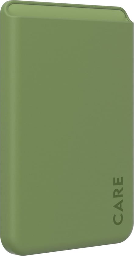 CARE by PanzerGlass Fashionable Card Holder Green iPhone