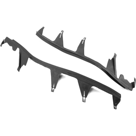 Koplampafdekstrip Trimstrip Links & Rechts Vervanging voor BMW 3-Serie E46 M3 (2001-2006) zwart