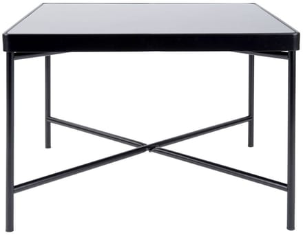 Leitmotiv Salontafel Smooth - Vierkant Mat Zwart - 60x60x40cm - Modern