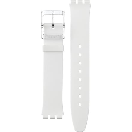 Swatch Plastic - Originals Medium (34mm) /Access/Solar/Musicall/Stop - G/SK/SL/SR/SS/SO28 ASS08K108C Magi White Horlogeband